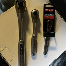 NOS Made in USA Craftsman Ratchets 