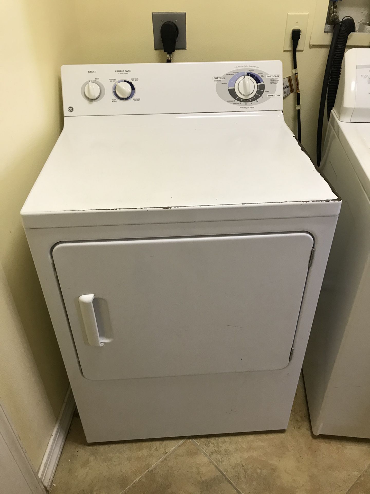 Kenmore Washer & GE Dryer