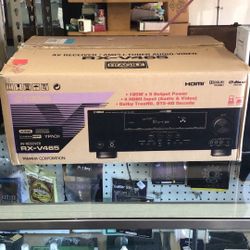 Yamaha 5.1 Home Theater Receiver With Remote Rx-V465