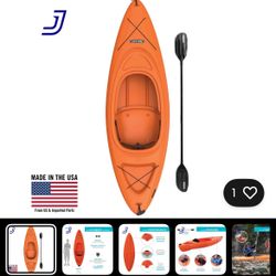 Lifetime Kayak With Paddle 