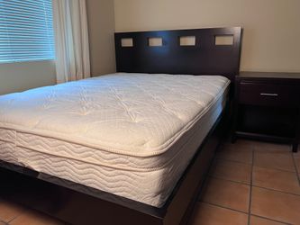Queen Size Bedroom Set Real Wood