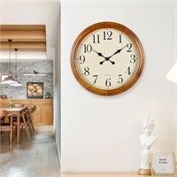 Large 24” Round Clock (New In Box $119 Retail Plus Tax)