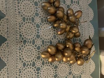 Vintage Delon Grapes Set of Two