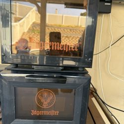Double Bottle Jäegermeister Fridge And Shot Glass Freezer