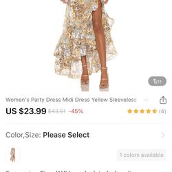 Gorgeous Women’s Pretty Midi Dress