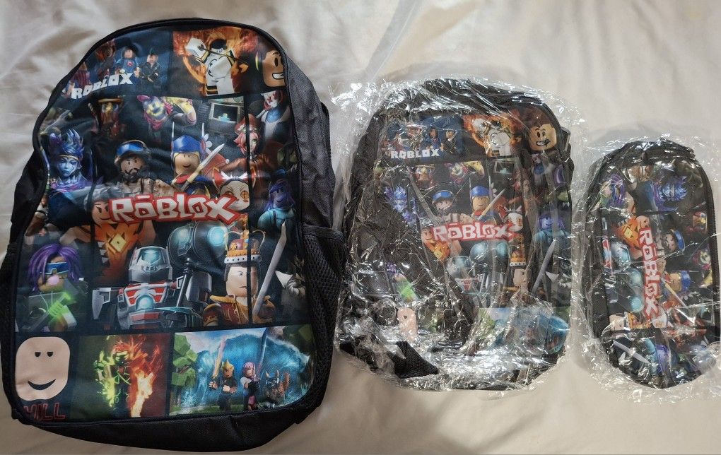 Roblox Backpacks Set Of 3
