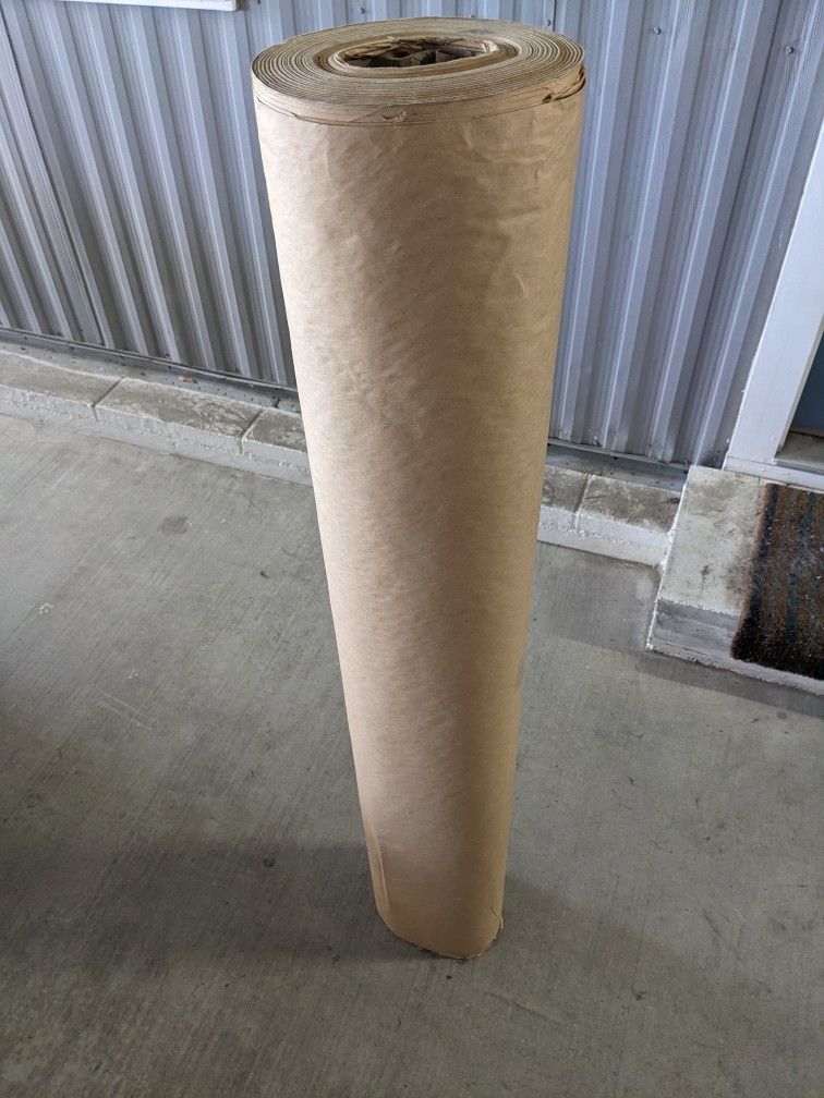 Large 4' Wide Roll Of Craft Or Packing Paper
