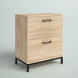 Wide 2 drawer File cabinet 