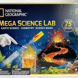 NATIONAL GEOGRAPHIC Mega Science Lab Bundle 75 Experiements