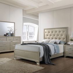 Brand  New Queen Size Bedroom Set$999.financing  Available No Credit Needed 