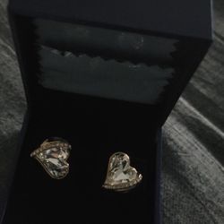 
CDE Love Heart Stud Earrings for Women 