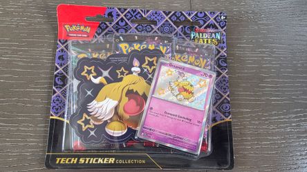 Paldean Fates 3pk Blister with Promo