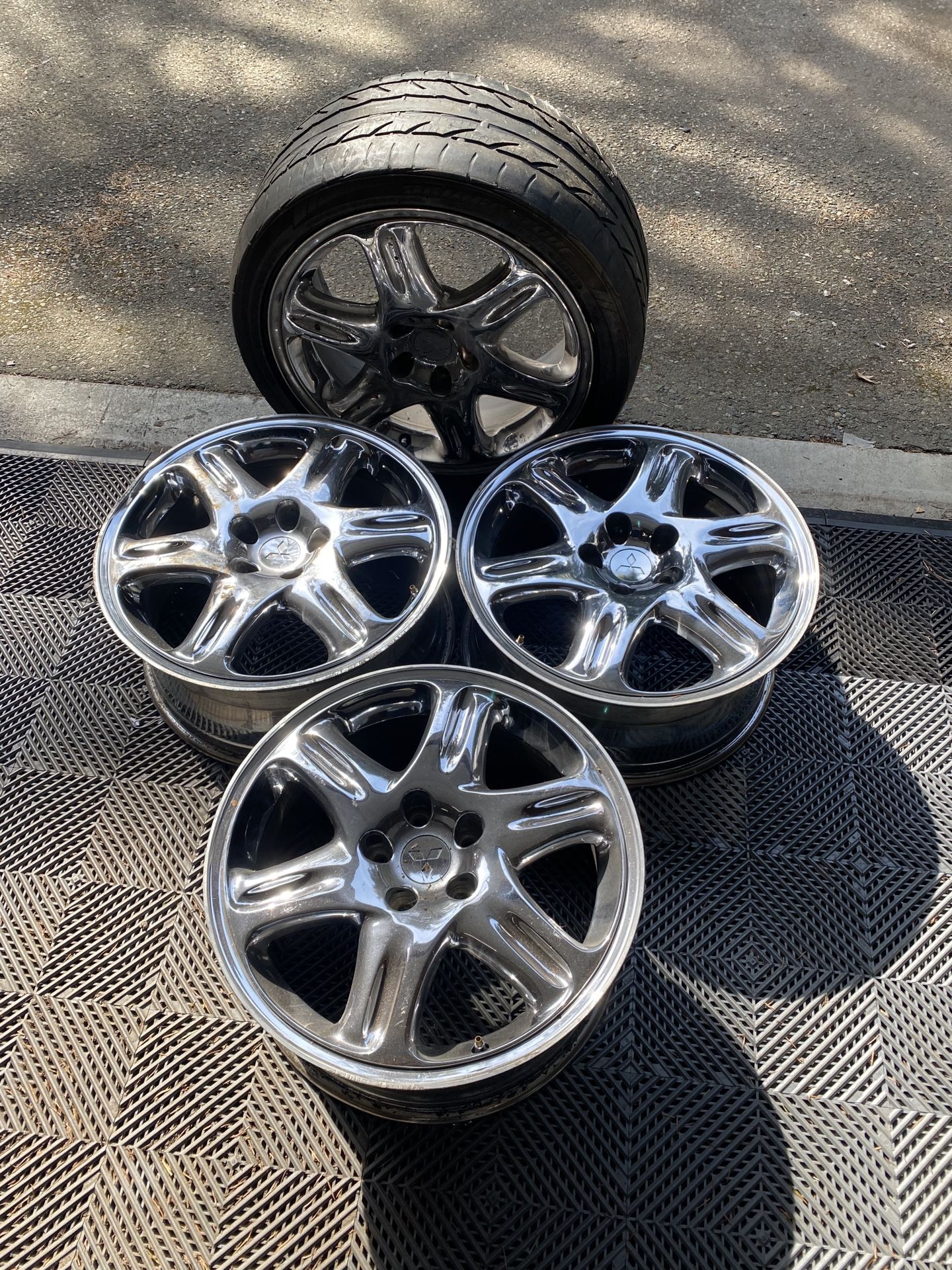 Rims/Wheels 18” x 8.5", 5 Lug X 4.5" From 3000gt VR-4