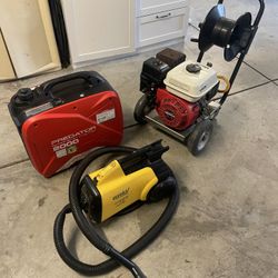 Mobile car wash equipment