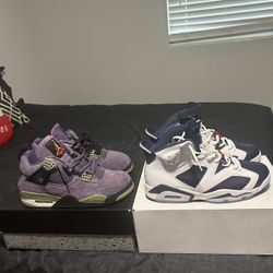 Jordan 4’s Canyon Jordan 6 Olympic 