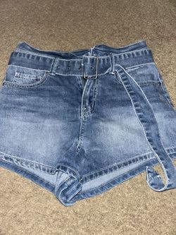 Blue Denim Shorts