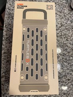 Turtle box Range Loud Outdoor Portable Bluetooth 5.4 Waterproof TAN speaker
