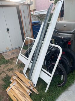 Free full size bed frame