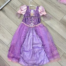 RAMPUZEL DRESS SIZE 5-6