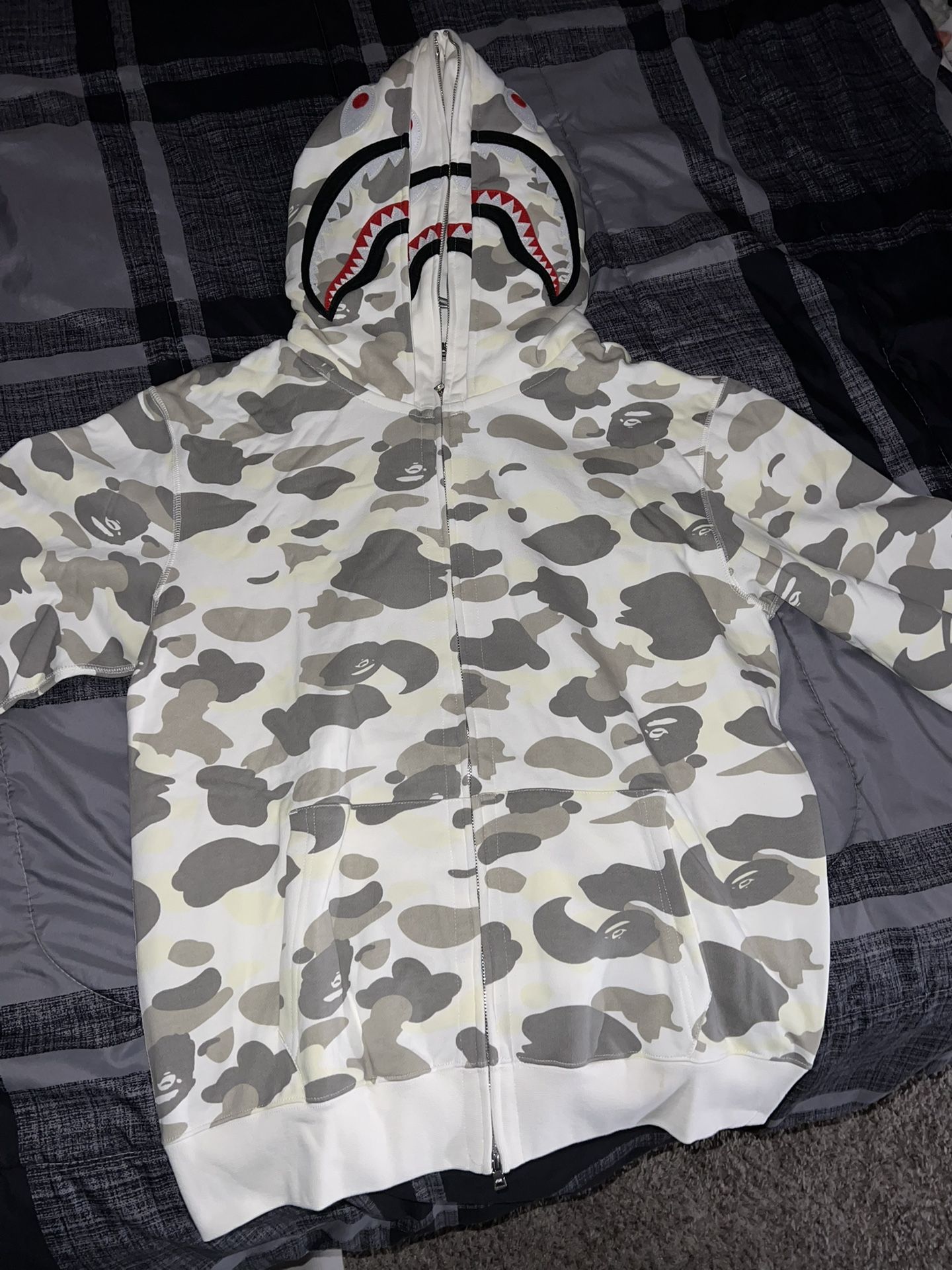 Bape Double Zip-up Hoodie