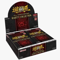 Yugioh 25th anniversary rarity collection booster box