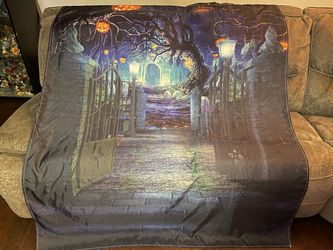 Halloween Themed Spooky Shower Curtain