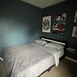Queen Bed Frame (No Mattress)