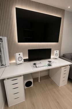 IKEA DEAL: 2 Piece White Table Desk Countertops