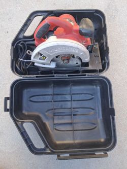 Black and decker skill saw & storage case