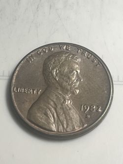 1982 D Penny