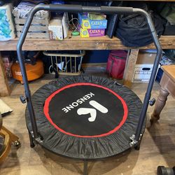 Rebounder trampoline