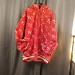 KC Hooded  Coat Zips To Top Of Hood