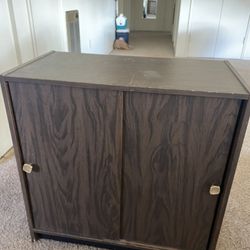 Wooden Cabinet / Entertainment Center (30x30x16)