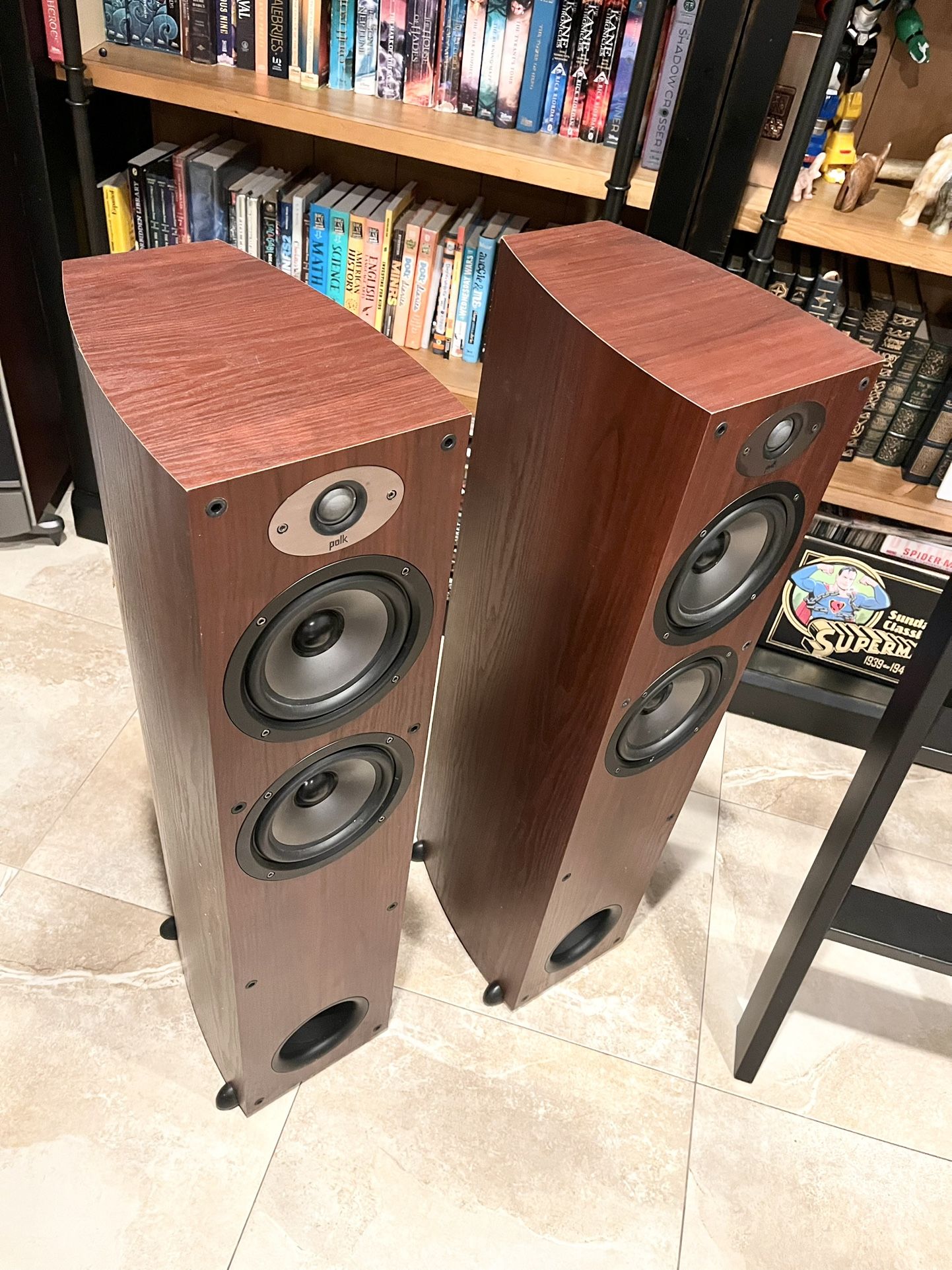 (2) Polk Dual 6.5β π 150w Audiophile Speakers