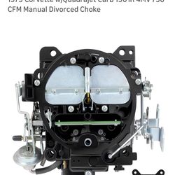Quadra jet carburetor just rebuilt $125 Chevy Quadra jet carburetor just rebuilt $125