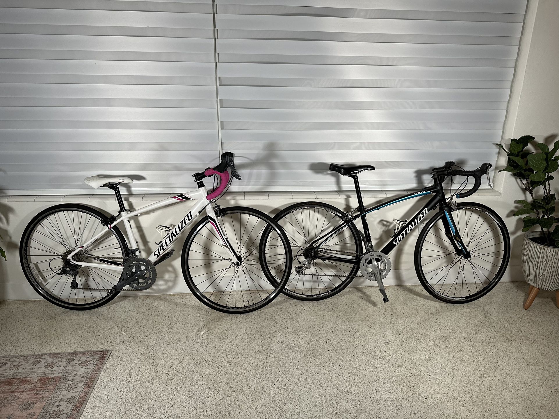 2 Road Bikes Specialized Dolce In Perfect Condition 