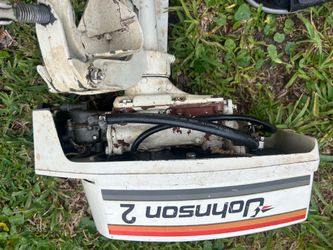 2 hp Johnson  Sea horse  outboard motor