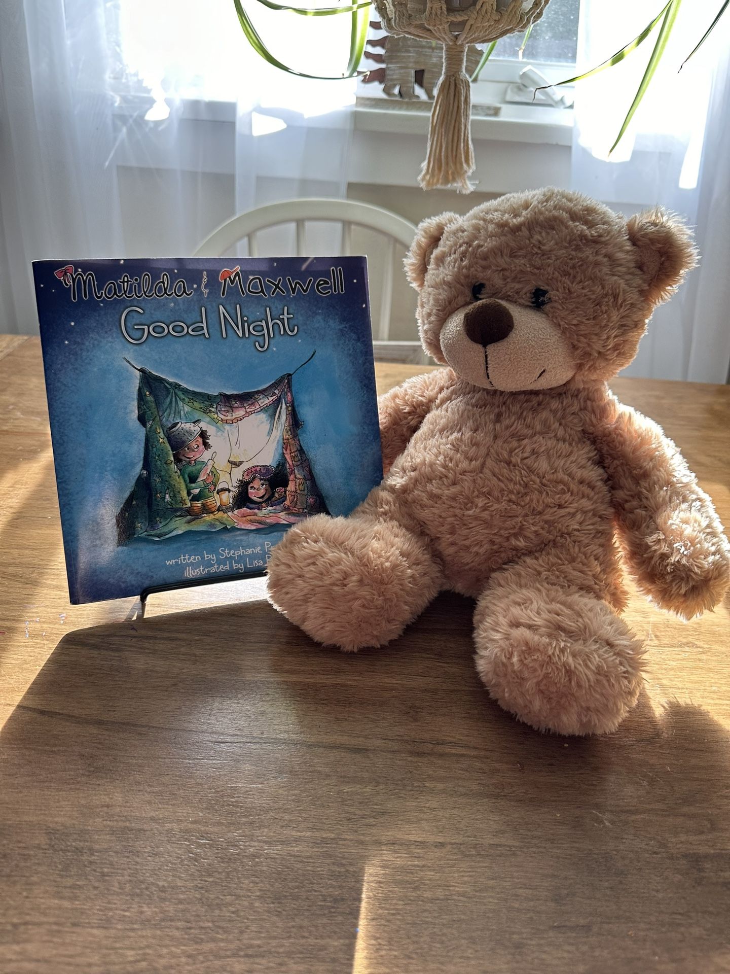 Bear And Matilda Maxwell Good Night Book With Aurora Cuddly Teddy Bear