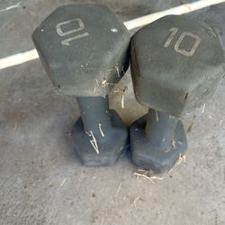 2 10lb Dumbbells