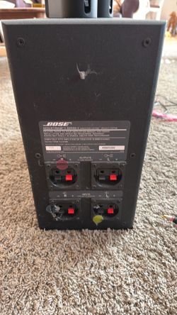 Bose Acoustimass 5 Series II Speaker System | Wired | Subwoofer