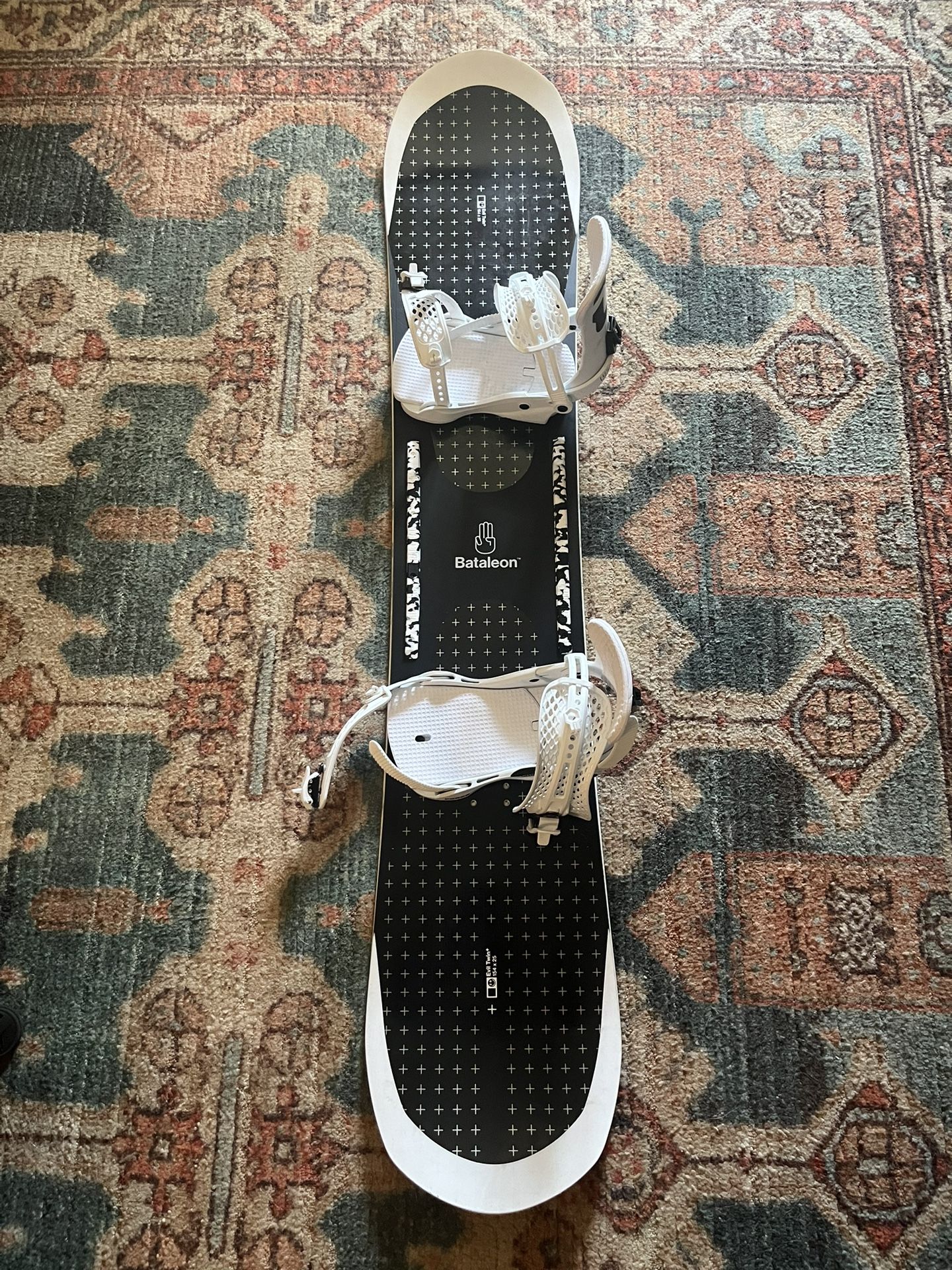 Bataleon Snowboard With Union Force Bindings And Burton  Swath BOA Boots
