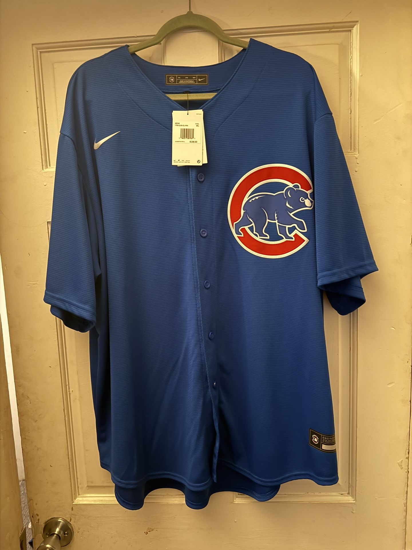 3 Xl Nike Chicago Cubs Jersey