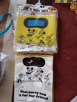 Mickey Mouse Candy Bags 