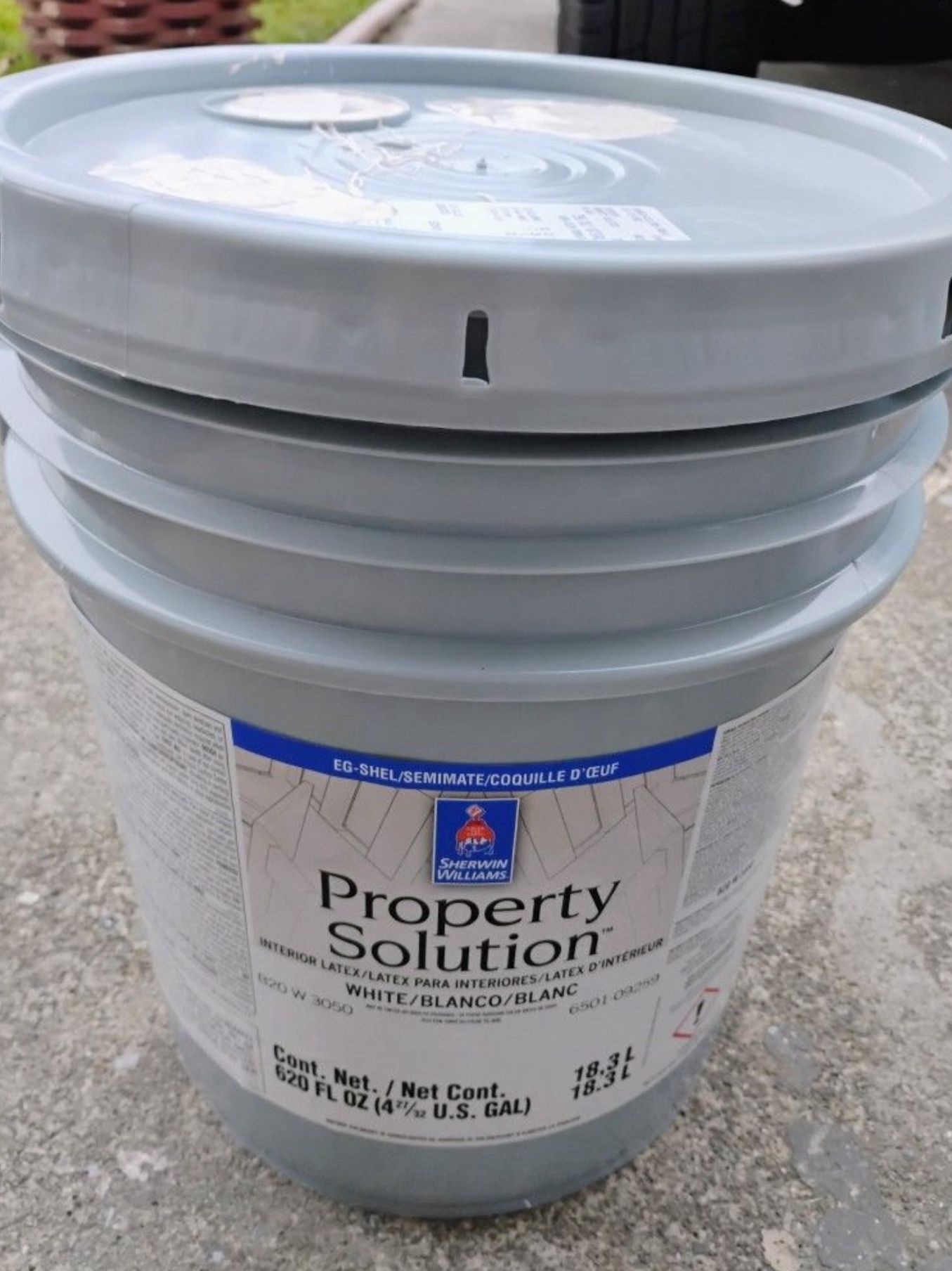 White Semigloss Interior Paint 