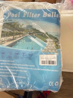Pool Filter Balls 4 lbs