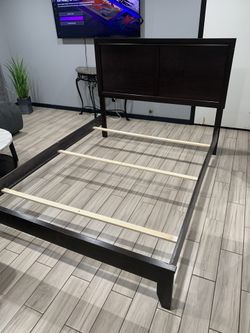 Brown Bed Frame