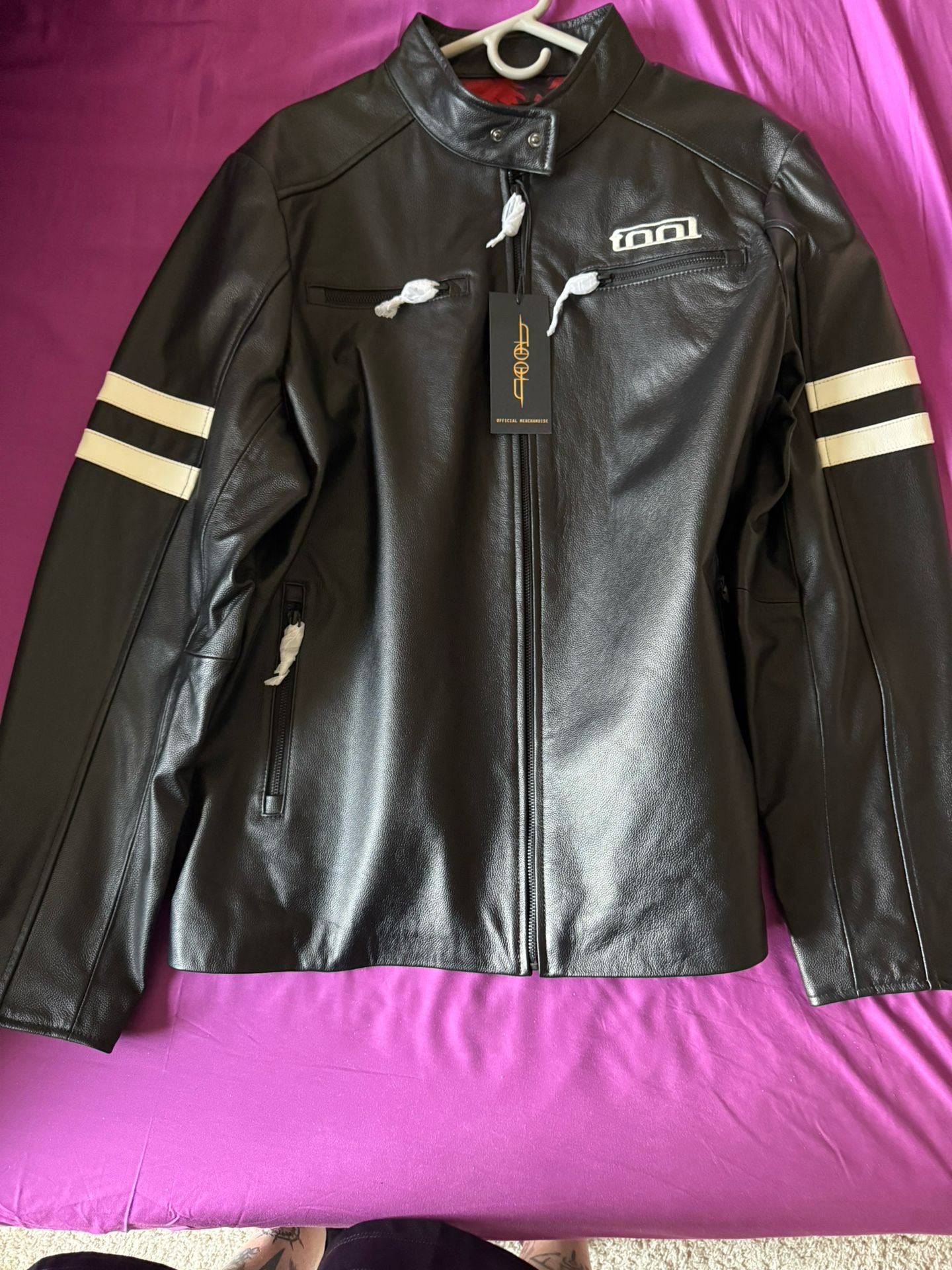 Tool Band 3xl Leather Jacket