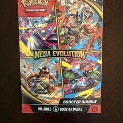 Pokémon Cards - Mega Evolution Booster Bundle