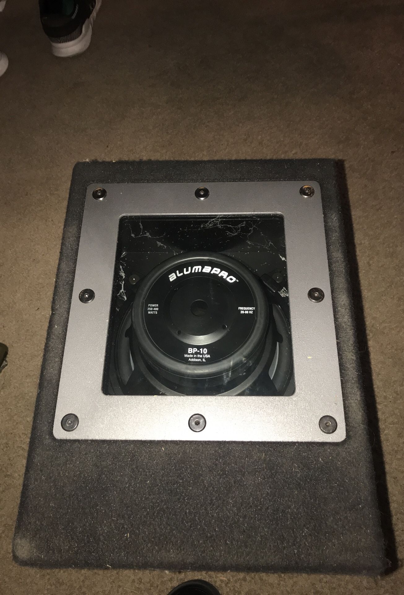 Alumapro BP-10 subwoofer