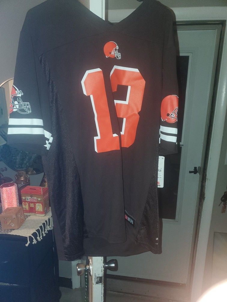 Cleveland Browns #13 Beckham Jr Jersey Brand New With Tags On It